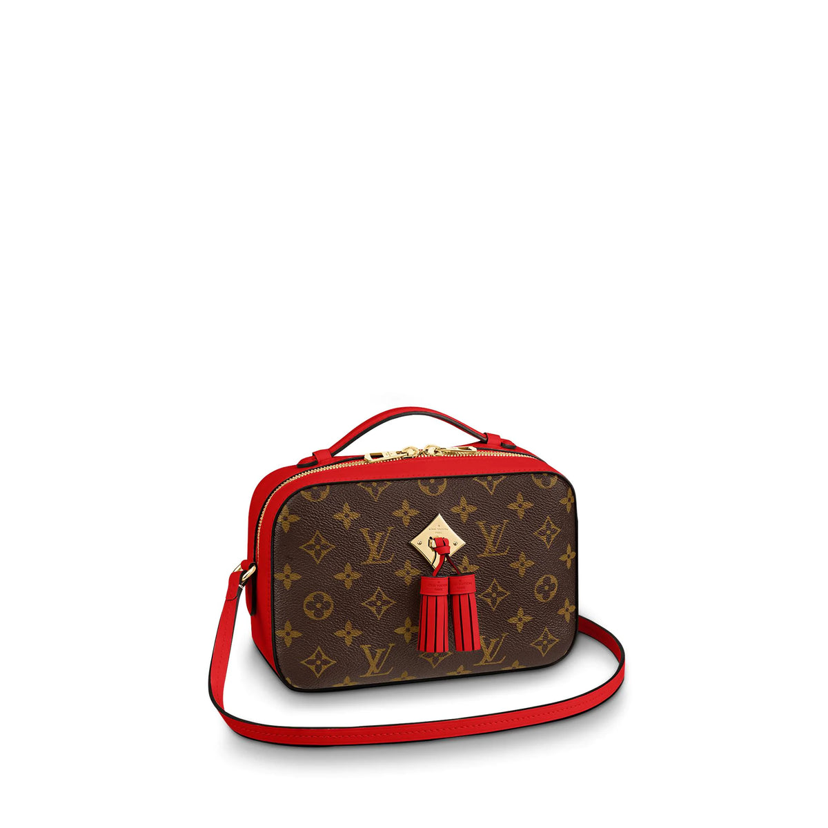 Louis Vuitton saintonge red – My Sister's Closet Consignment