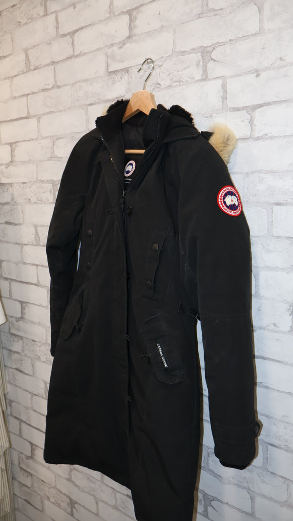 Canada Goose Black Parka with Fur Hood